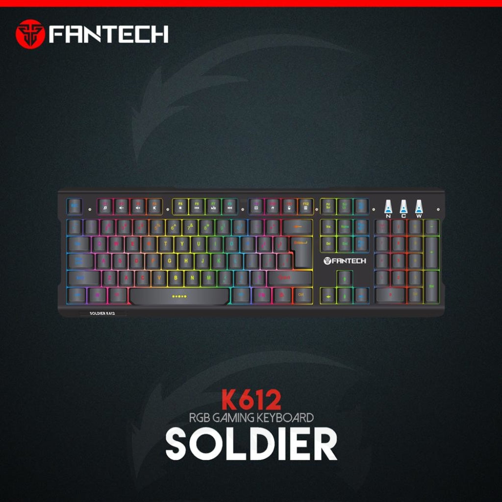 Fantech K612 Soldier Rgb Gaming Keyboard Fantech K612 Soldier Rgb Gaming Keyboard